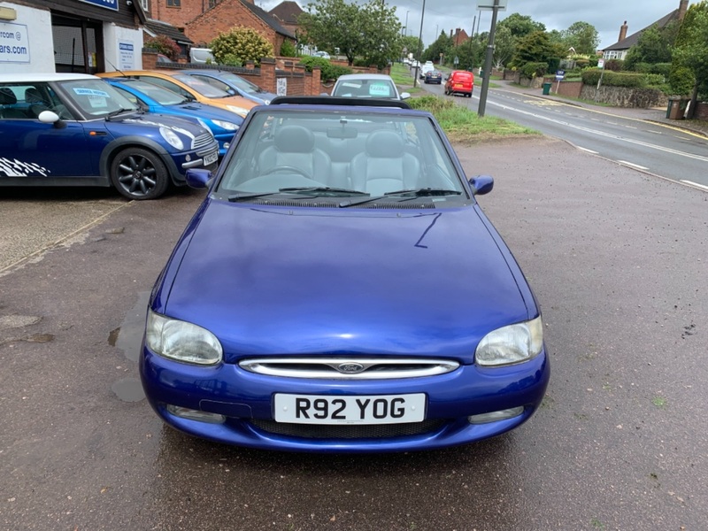 View FORD ESCORT 1.8 GHIA 16V 115PS CABRIOLET**FULL LEATHER TRIM**LAST OWNER 11 YEARS**