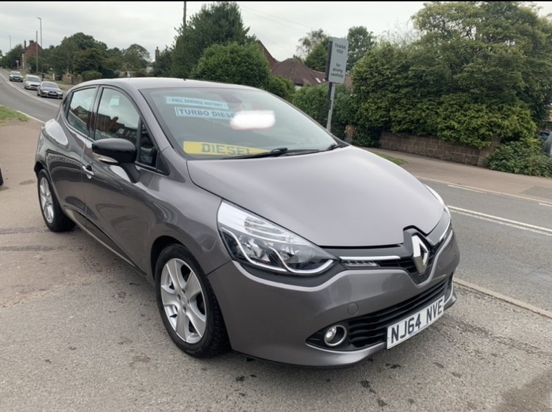 View RENAULT CLIO 1.5 DYNAMIQUE MEDIANAV ENERGY DCI 90 ECO2 SS  *FULL SERVICE HISTORY**£0 ZERO ROAD TAX **