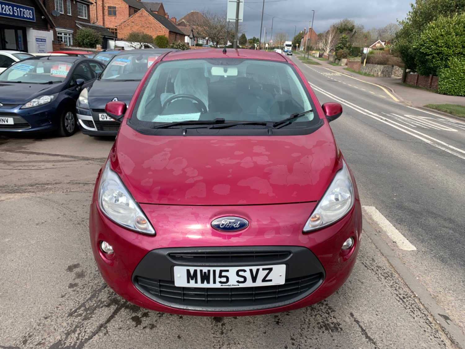 Pink Ford Ka